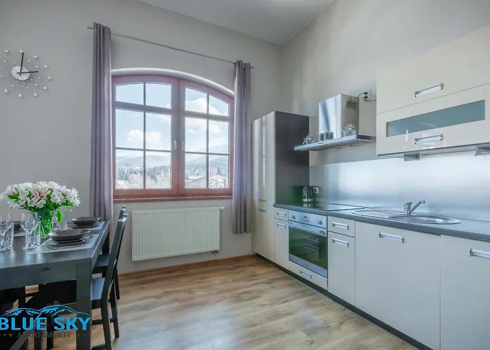 Blue Sky - W Centrum, Blisko Deptaka, Restauracji I Atrakcji Karpacza - Obroncow Pokoju 1d קרפאז'