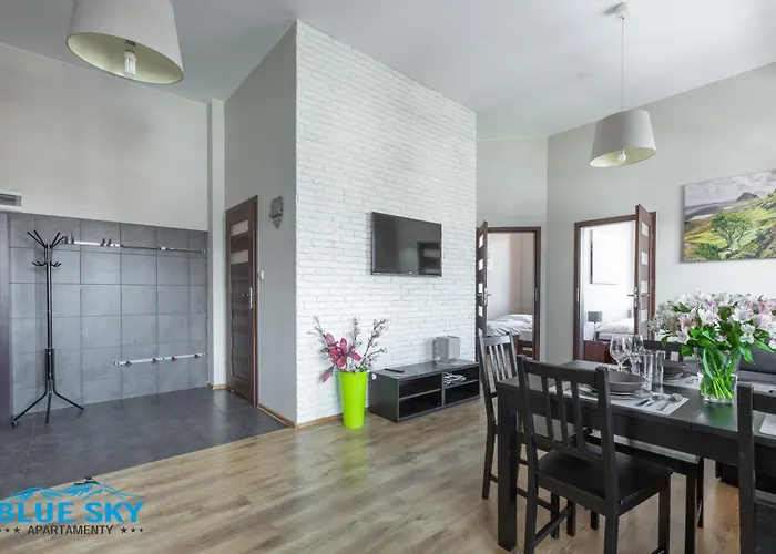 Blue Sky - W Centrum, Blisko Deptaka, Restauracji I Atrakcji Karpacza - Obroncow Pokoju 1d דירה