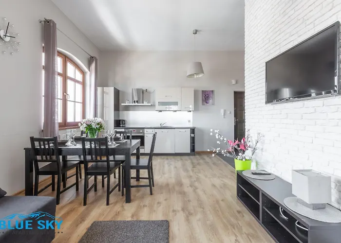 Blue Sky - W Centrum, Blisko Deptaka, Restauracji I Atrakcji Karpacza - Obroncow Pokoju 1d * קרפאז'