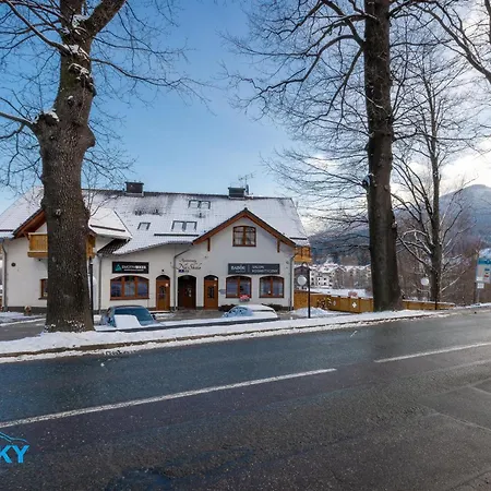 Апартаменты Blue Sky - W Centrum, Blisko Deptaka, Restauracji I Atrakcji Karpacza - Obroncow Pokoju 1d *