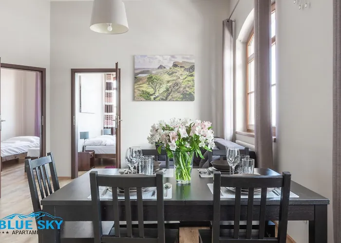 Blue Sky - W Centrum, Blisko Deptaka, Restauracji I Atrakcji Karpacza - Obroncow Pokoju 1d アパート *