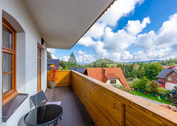 Appartement Blue Sky - W Centrum, Blisko Deptaka, Restauracji I Atrakcji Karpacza - Obroncow Pokoju 1d Karpacz